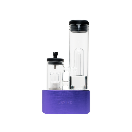 DaVinci EQ Bubbler: Skyrise Glass V1 - Discreet Smoker