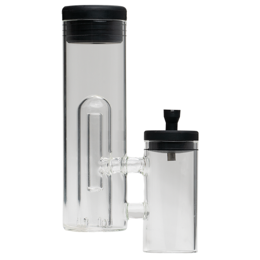 DaVinci EQ Bubbler: Skyrise Glass V1 - Discreet Smoker