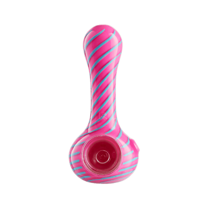 Eyce ORAFLEX Spiral Spoon, Pink / Blue