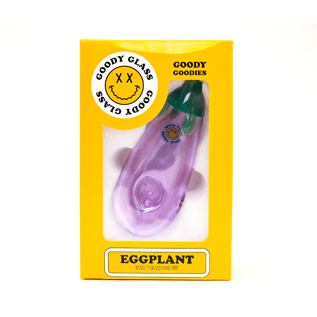 Goody Eggplant Hand Pipe - Discreet Smoker