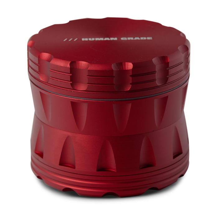 Human Grade Grinder 2A (2.5" 4-Piece), Red