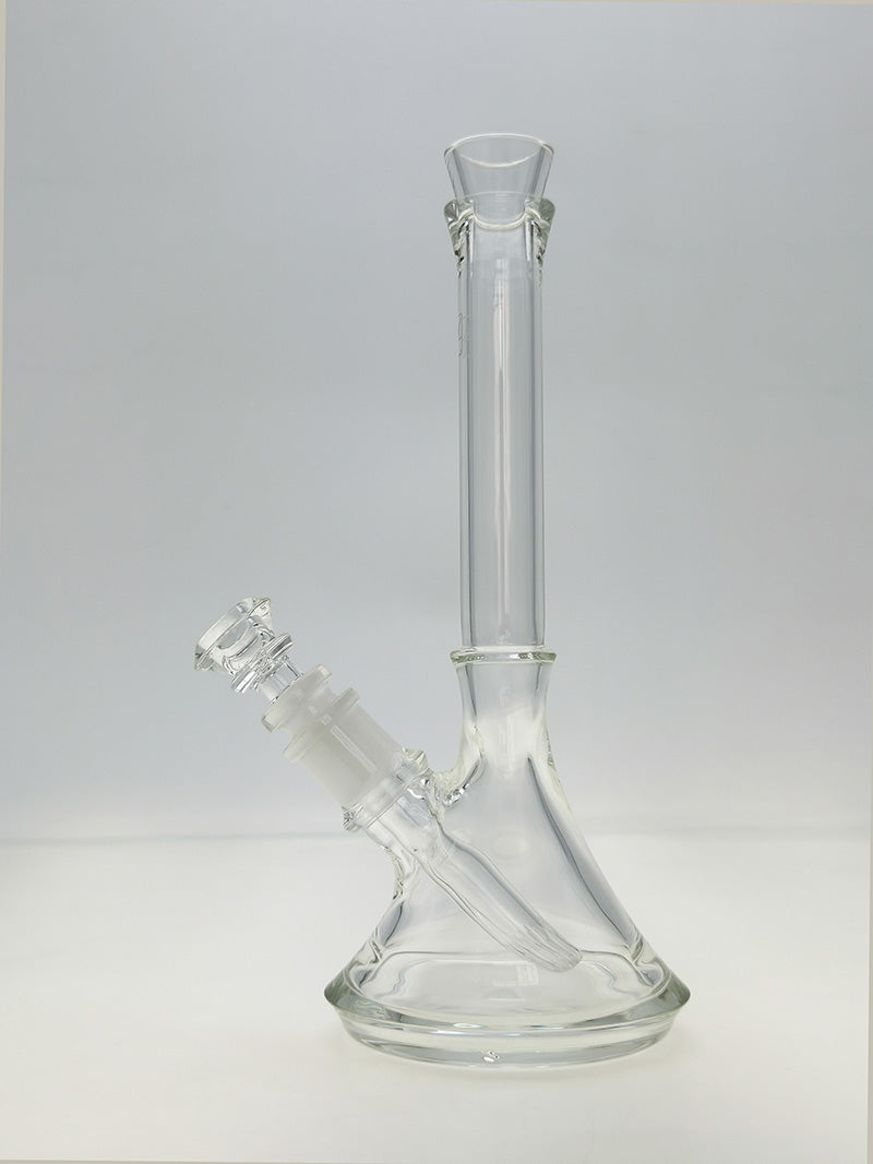 Jane West - 10" Beaker w/ Fixed Downstem 25x4MM - 18/14MM Downstem (3.25") - Discreet Smoker