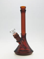 Jane West - 10" Beaker w/ Fixed Downstem 25x4MM - 18/14MM Downstem (3.25") - Discreet Smoker