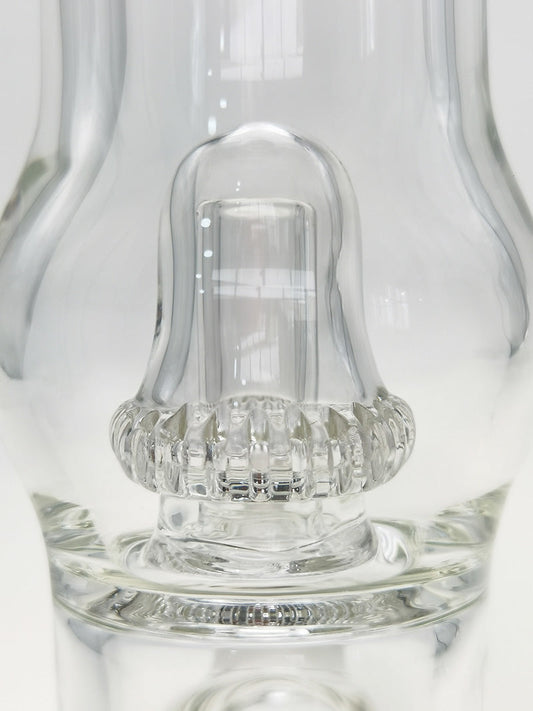 TAG - 12" Bubble Bellow UFO Beaker 32x4MM - 18/14MM Downstem (3.25") - Discreet Smoker