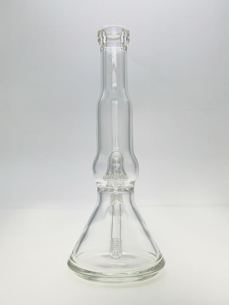 TAG - 12" Bubble Bellow UFO Beaker 32x4MM - 18/14MM Downstem (3.25") - Discreet Smoker