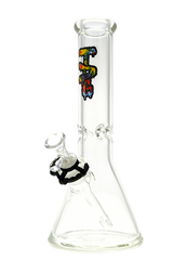 TAG - 12" Beaker 50x7MM - 18/14MM Downstem (4.25") - Discreet Smoker