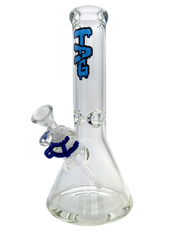 TAG - 12" Beaker 50x7MM - 18/14MM Downstem (4.25") - Discreet Smoker