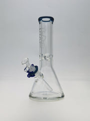 TAG - 12" Beaker 50x9MM - 18/14MM Downstem (4.00") - Discreet Smoker
