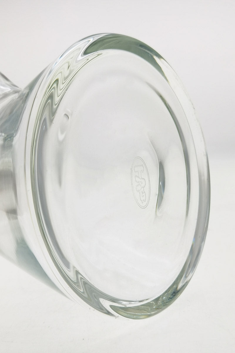 TAG - 12" Beaker 50x9MM - 18/14MM Downstem (4.00") - Discreet Smoker