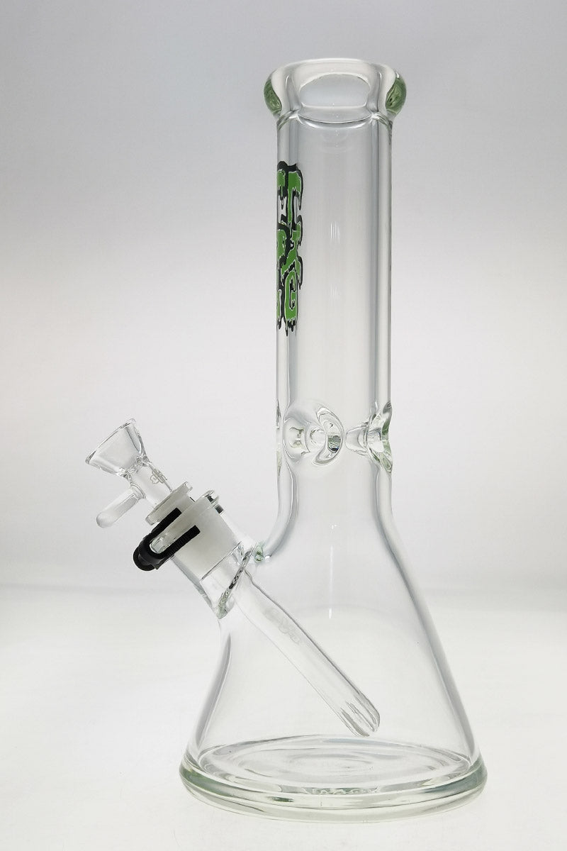TAG - 12" Beaker 50x9MM - 18/14MM Downstem (4.00") - Discreet Smoker