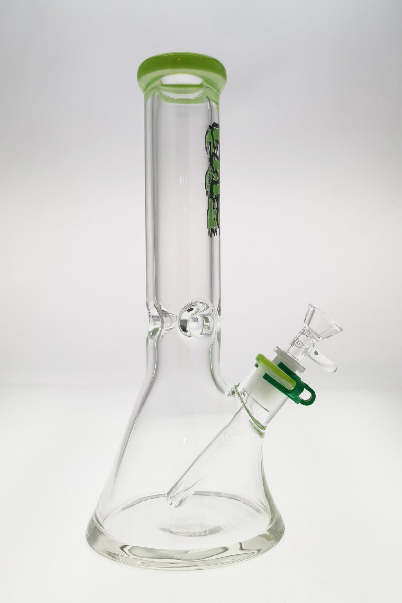 TAG - 12" Beaker 50x9MM - 18/14MM Downstem (4.00") - Discreet Smoker