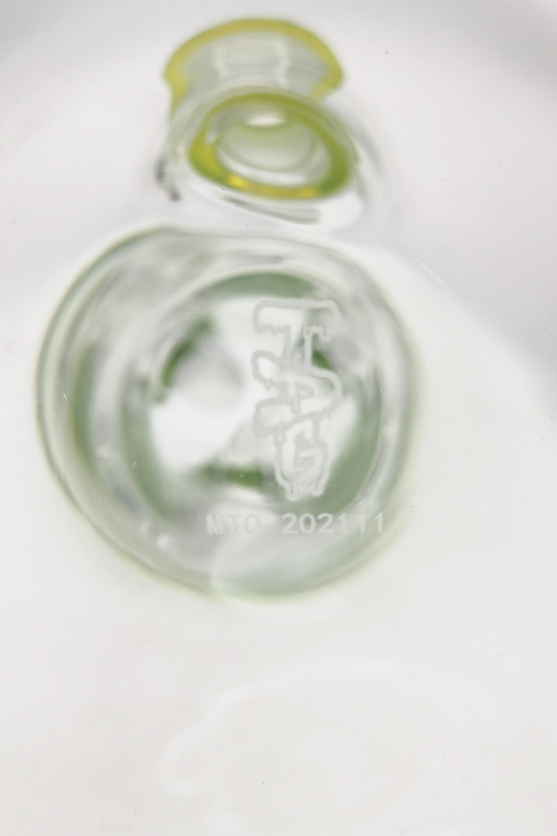 TAG - 12" Beaker 50x9MM - 18/14MM Downstem (4.00") - Discreet Smoker
