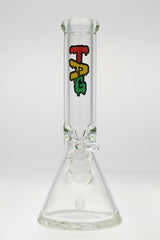 TAG - 12" Beaker 50x9MM - 18/14MM Downstem (4.00") - Discreet Smoker
