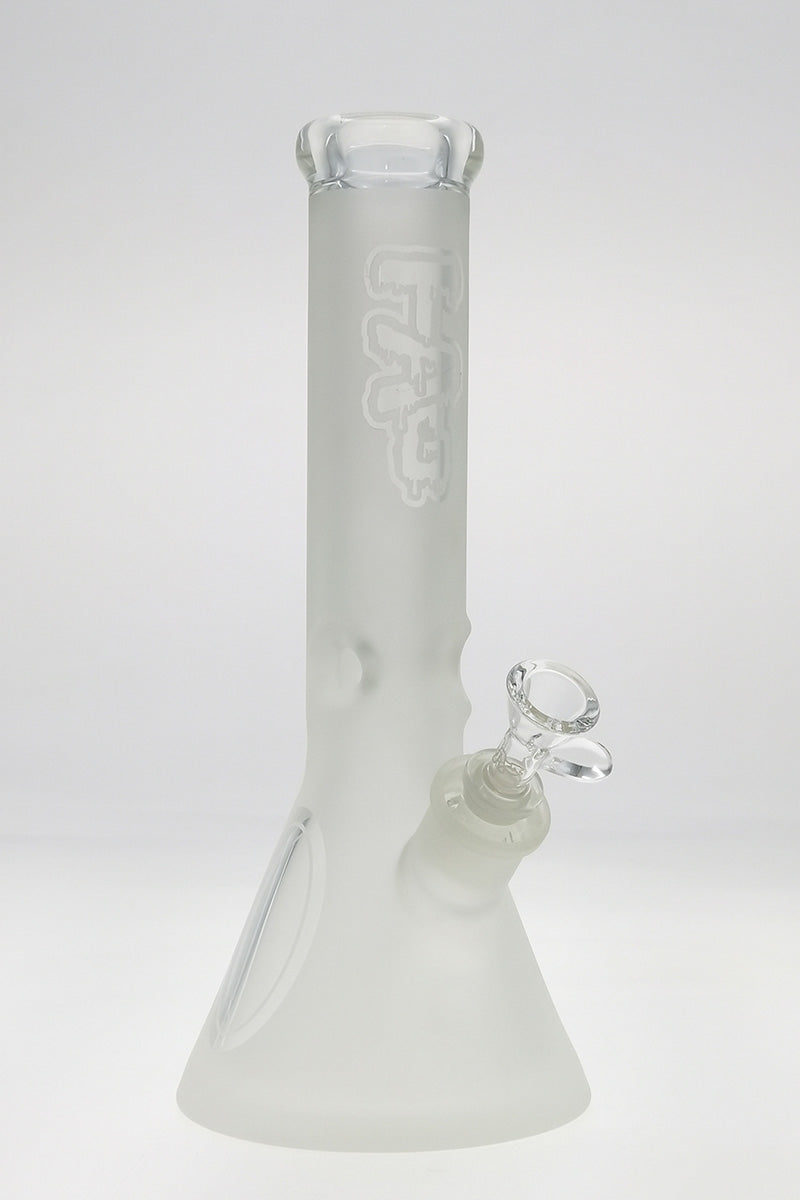 TAG - 12" Beaker 50x9MM - 18/14MM Downstem (4.00") - Discreet Smoker