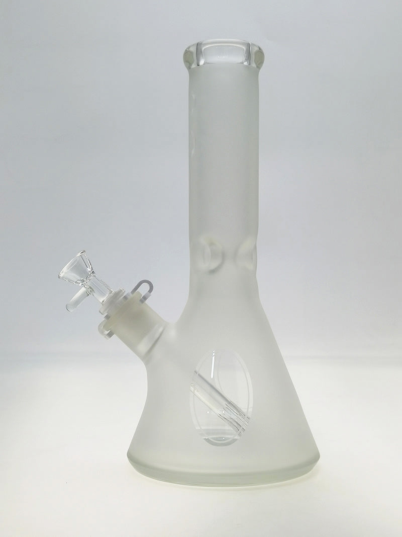 TAG - 12" Beaker 50x9MM - 18/14MM Downstem (4.00") - Discreet Smoker