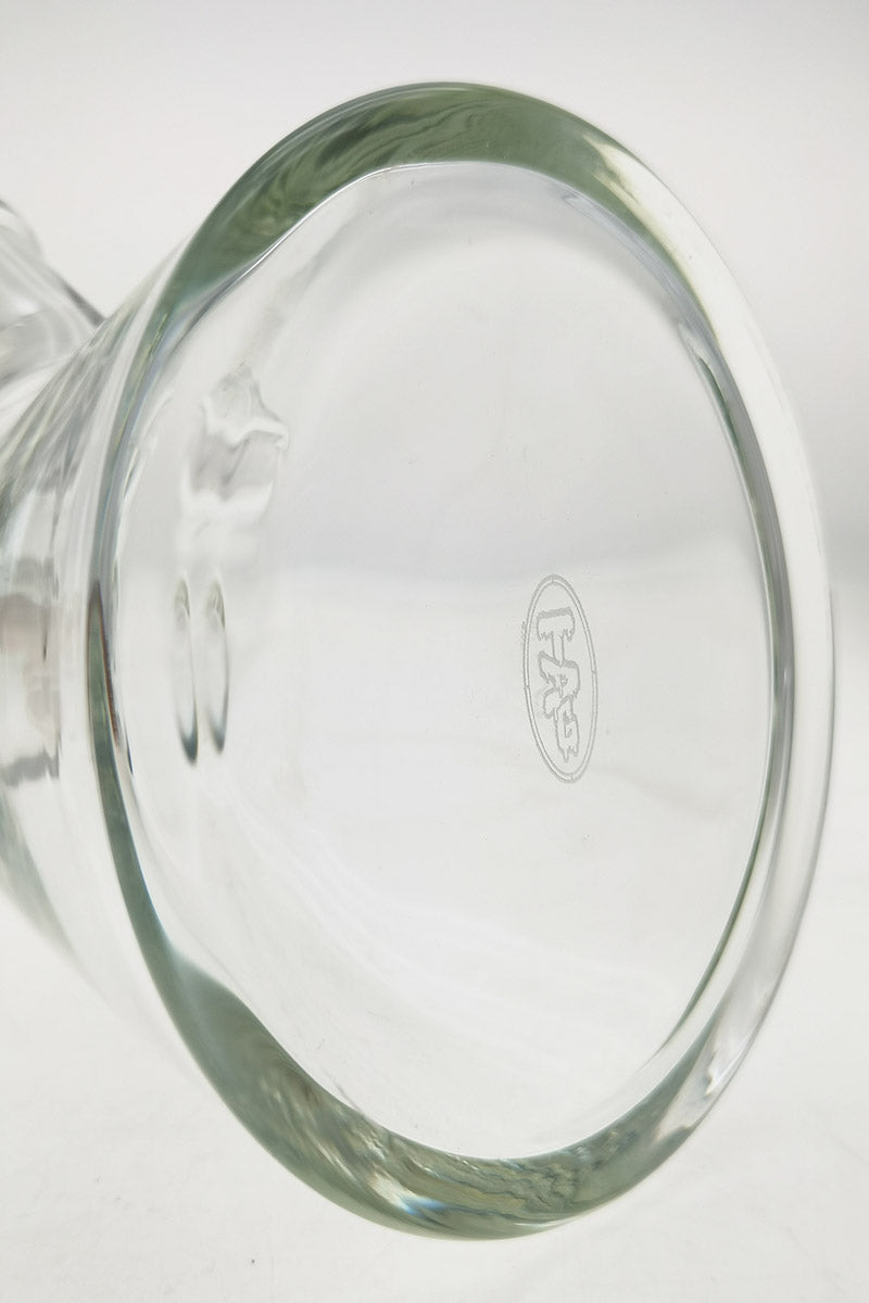 TAG - 12" Beaker 50x9MM - 18/14MM Downstem (4.00") - Discreet Smoker
