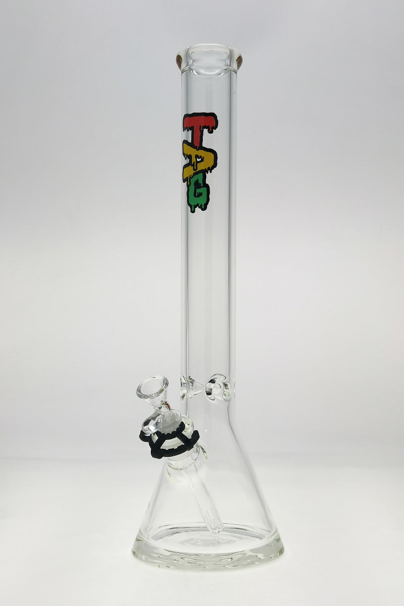 TAG - 18" Beaker 50x7MM - 18/14MM Downstem (4.50") - Discreet Smoker