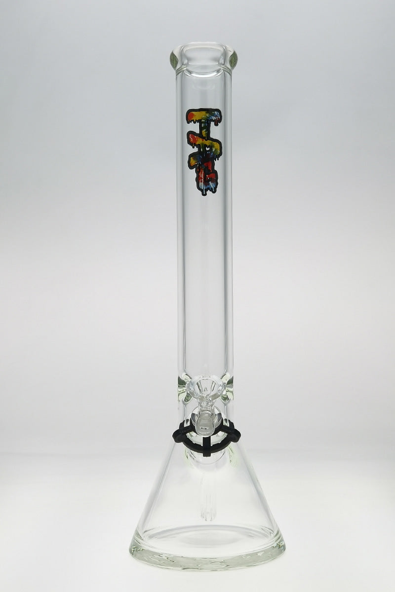 TAG - 18" Beaker 50x7MM - 18/14MM Downstem (4.50") - Discreet Smoker