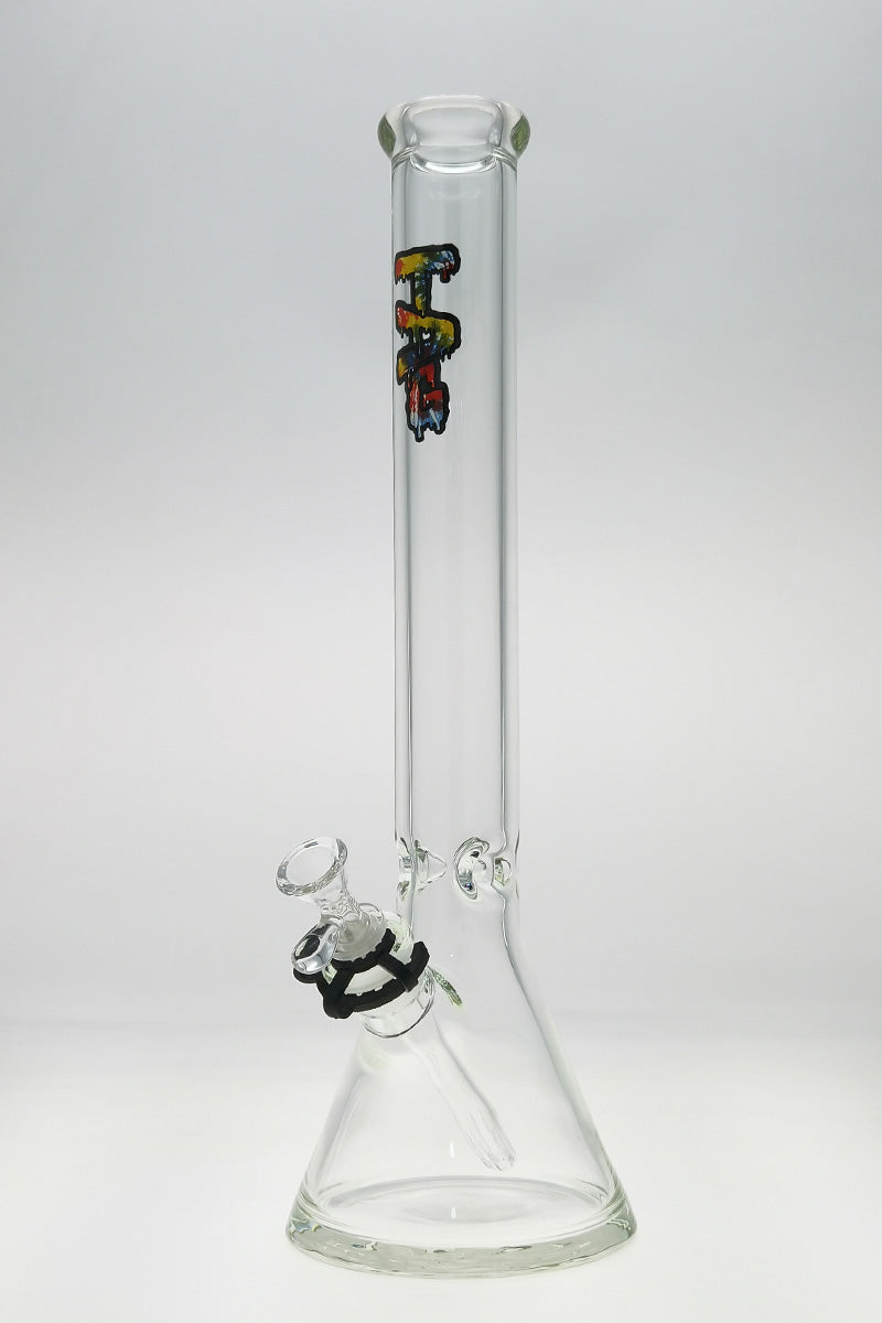 TAG - 18" Beaker 50x7MM - 18/14MM Downstem (4.50") - Discreet Smoker