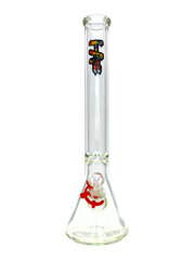 TAG - 18" Beaker 50x9MM (SUPER THICK) - 18/14MM Downstem (4.50") - Discreet Smoker