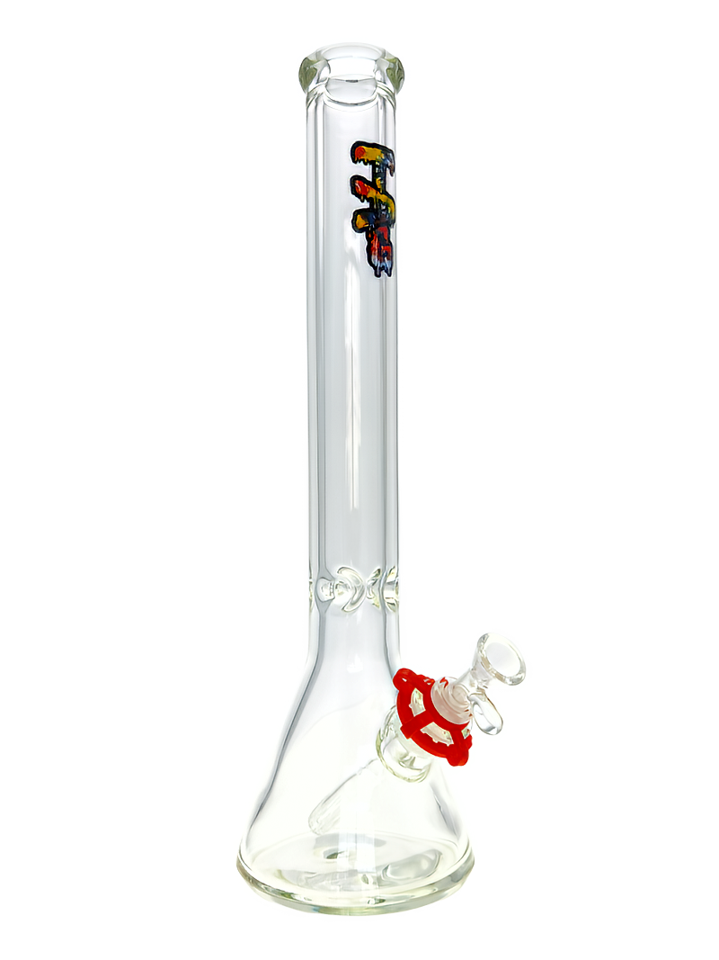 TAG - 18" Beaker 50x9MM (SUPER THICK) - 18/14MM Downstem (4.50") - Discreet Smoker