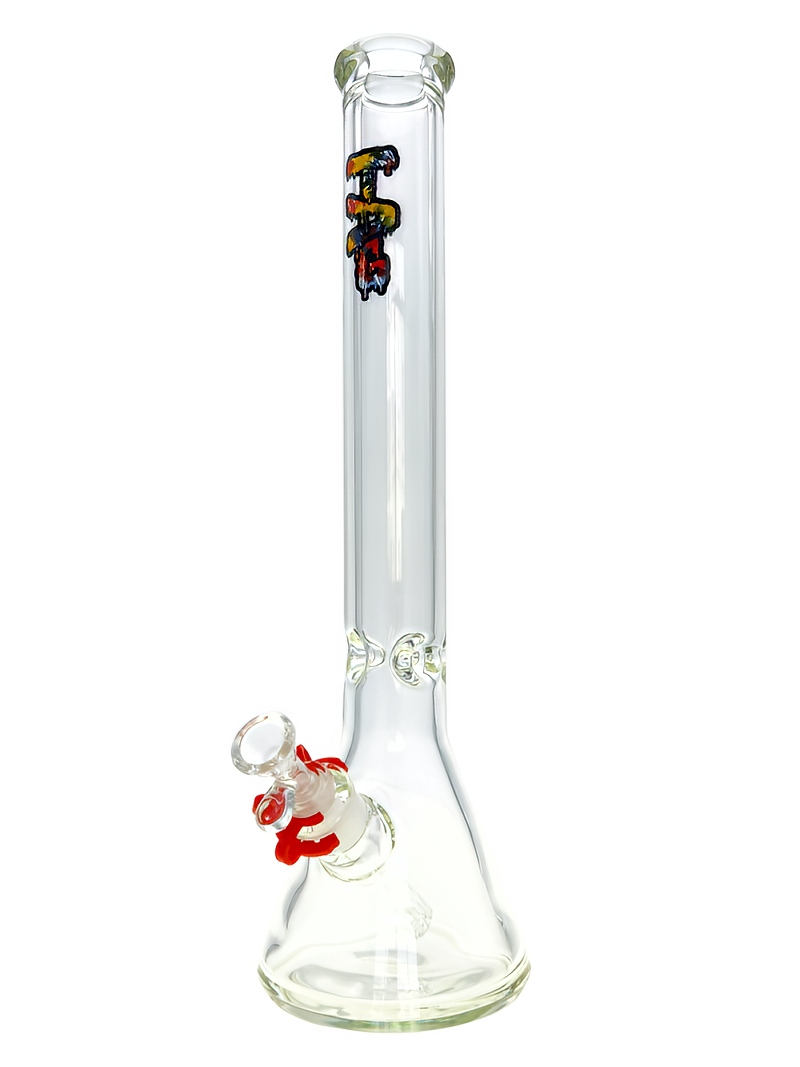 TAG - 18" Beaker 50x9MM (SUPER THICK) - 18/14MM Downstem (4.50") - Discreet Smoker