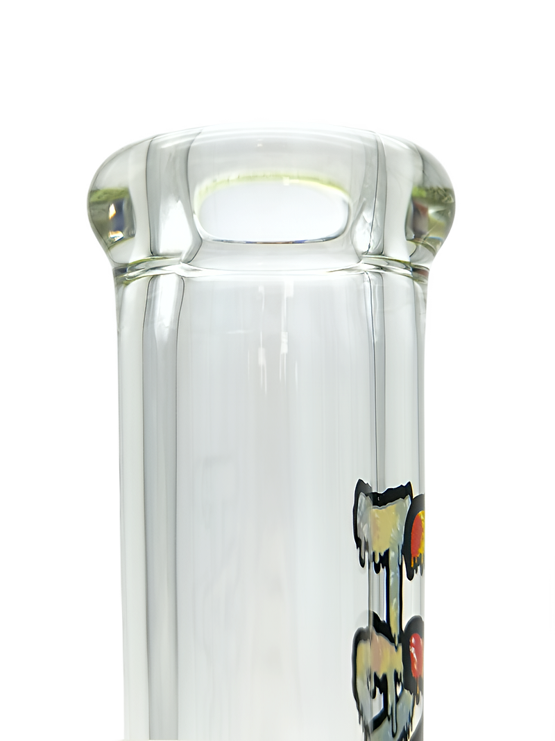 TAG - 18" Beaker 50x9MM (SUPER THICK) - 18/14MM Downstem (4.50") - Discreet Smoker
