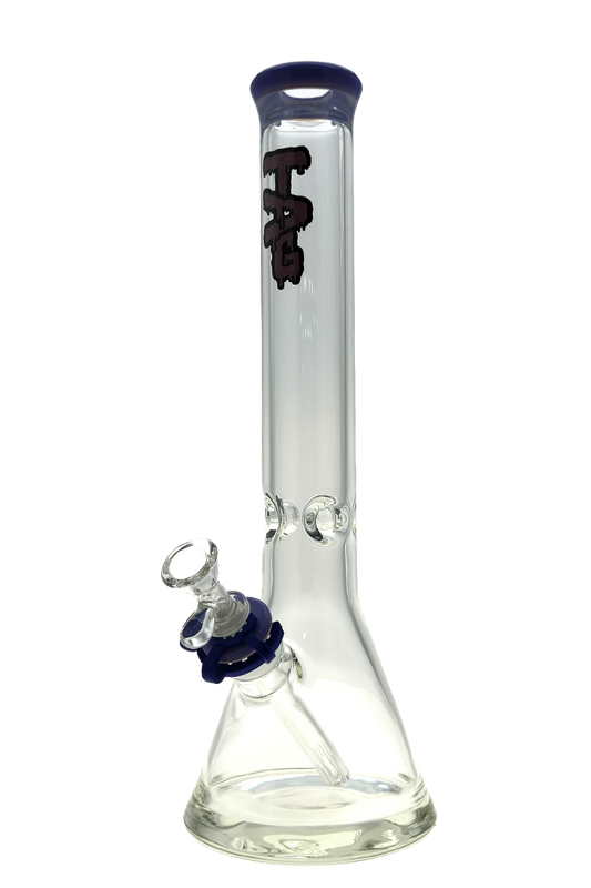 TAG - 16" Beaker 50x7MM - 18/14MM Downstem (4.00") - Discreet Smoker