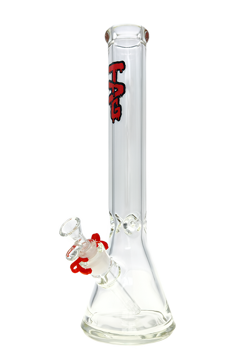 TAG - 16" Beaker 50x7MM - 18/14MM Downstem (4.00") - Discreet Smoker