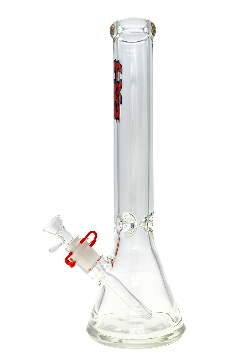 TAG - 16" Beaker 50x7MM - 18/14MM Downstem (4.00") - Discreet Smoker