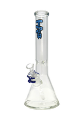 TAG - 14" Beaker 50x5MM - 18/14MM Downstem (4.00") - Discreet Smoker