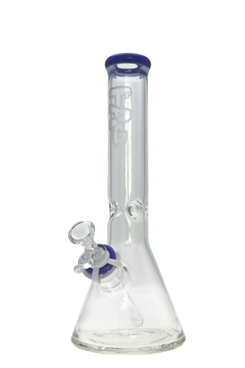 TAG - 14" Beaker 50x5MM - 18/14MM Downstem (4.00") - Discreet Smoker