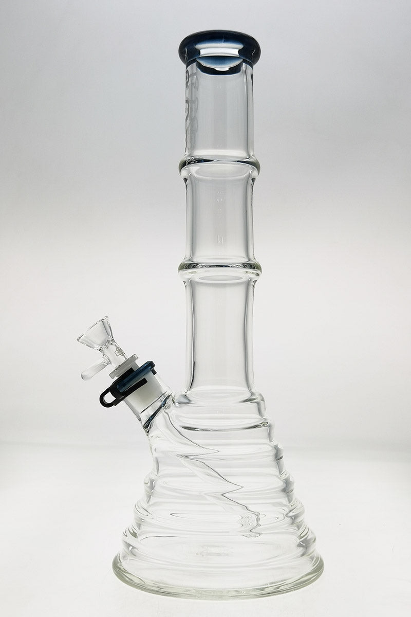 TAG - 15" Beaker Bamboo 50x7MM (4.50") 18/14MM Downstem - Discreet Smoker