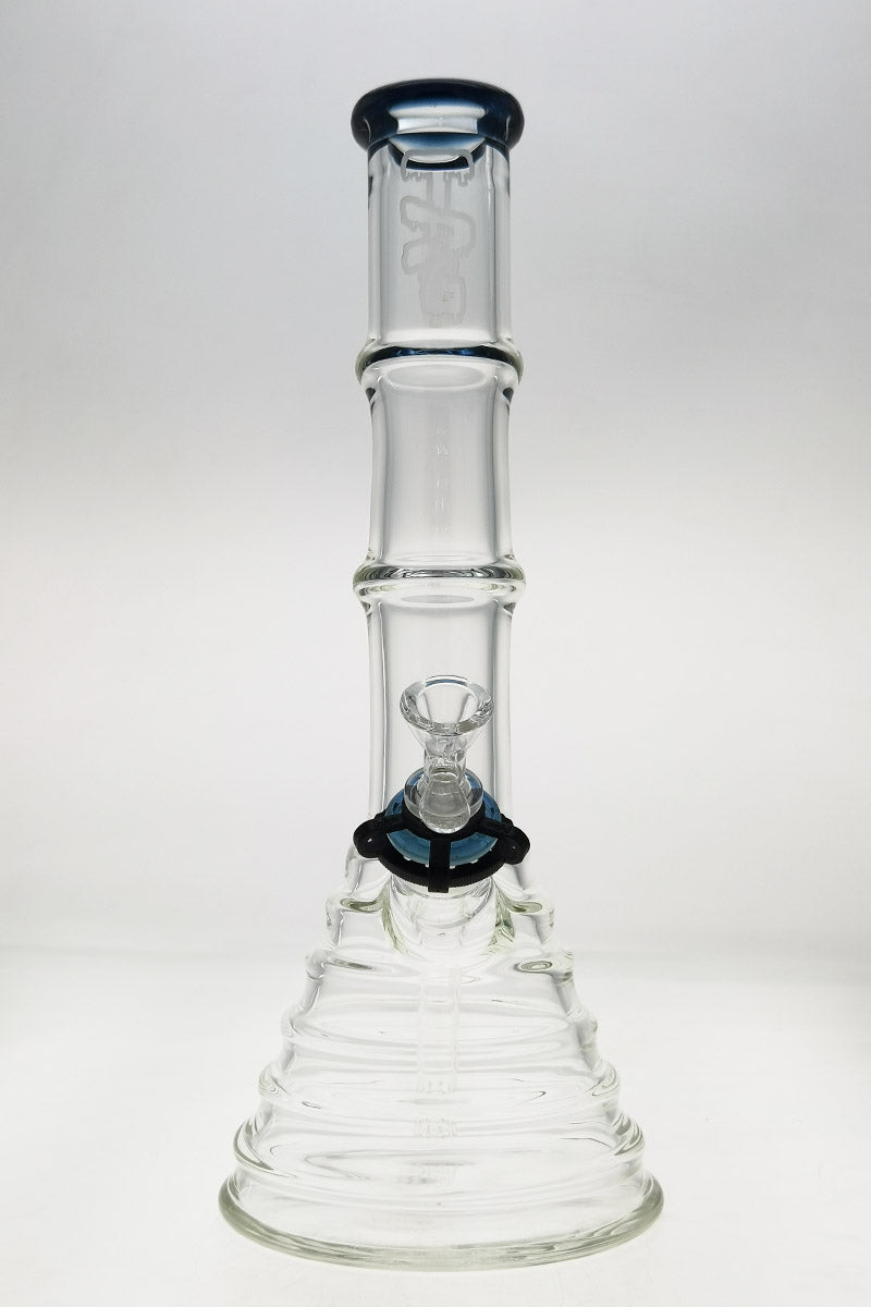 TAG - 15" Beaker Bamboo 50x7MM (4.50") 18/14MM Downstem - Discreet Smoker
