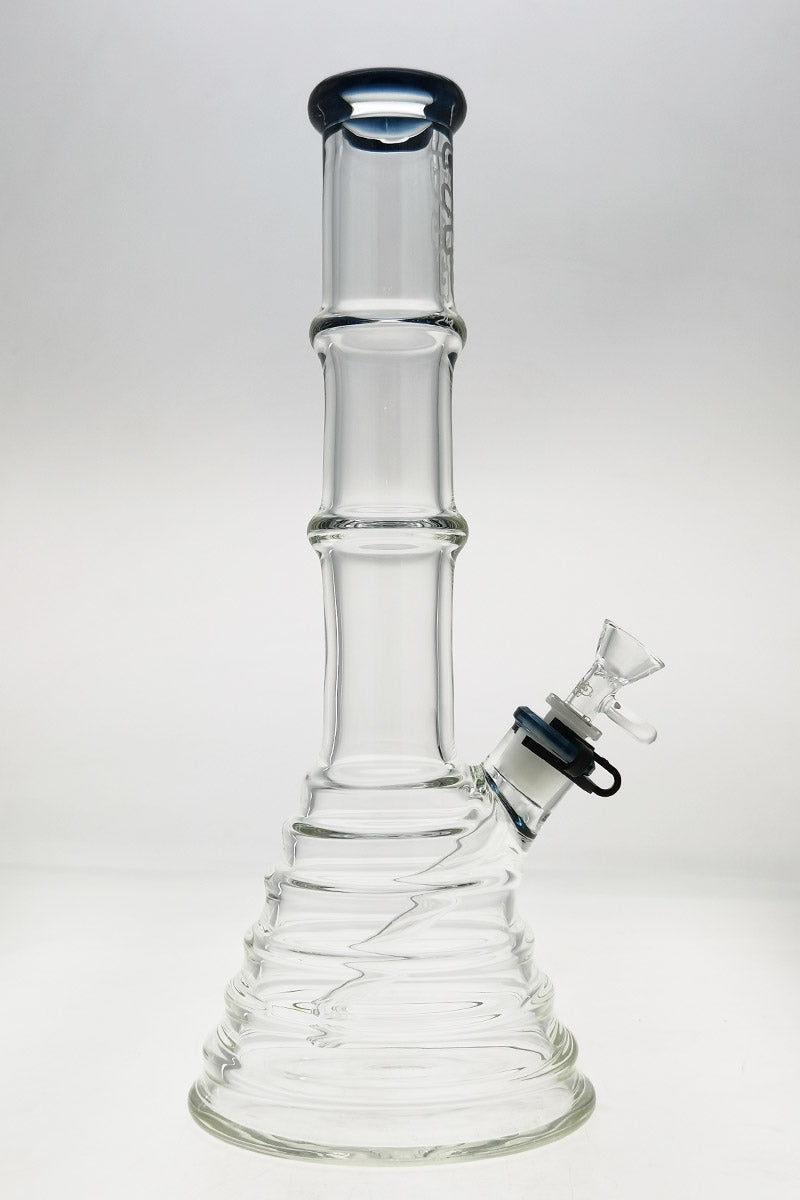 TAG - 15" Beaker Bamboo 50x7MM (4.50") 18/14MM Downstem - Discreet Smoker