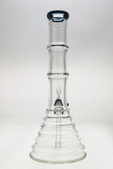 TAG - 15" Beaker Bamboo 50x7MM (4.50") 18/14MM Downstem - Discreet Smoker