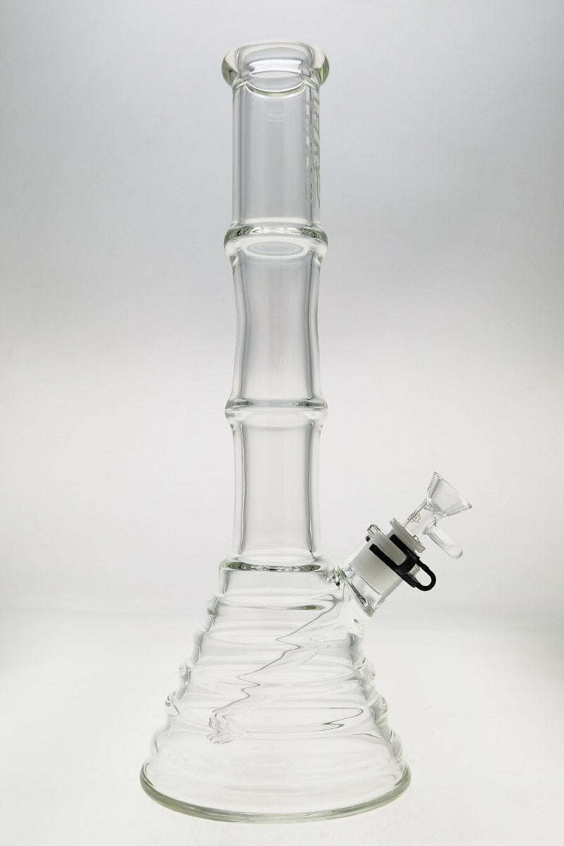 TAG - 15" Beaker Bamboo 50x7MM (4.50") 18/14MM Downstem - Discreet Smoker