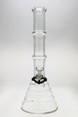 TAG - 15" Beaker Bamboo 50x7MM (4.50") 18/14MM Downstem - Discreet Smoker
