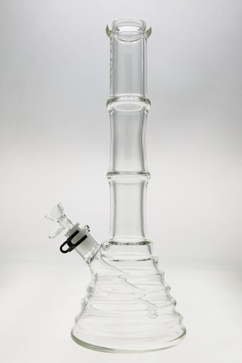 TAG - 15" Beaker Bamboo 50x7MM (4.50") 18/14MM Downstem - Discreet Smoker