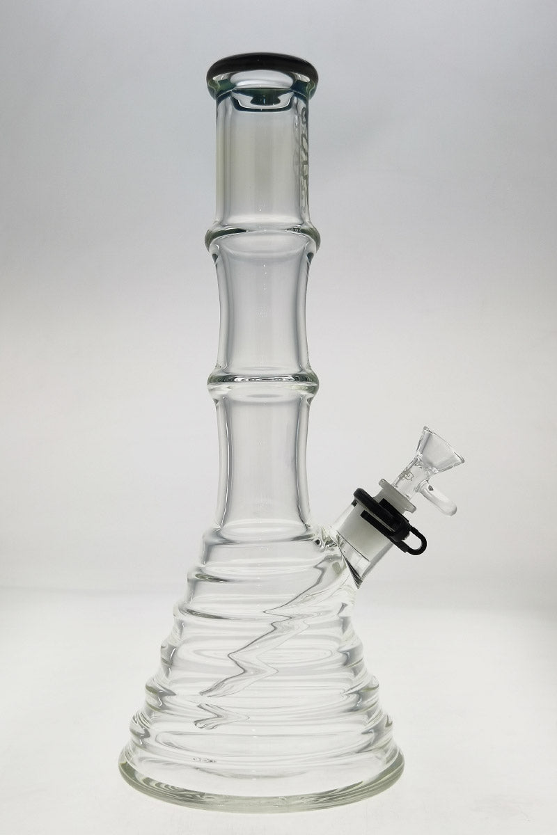 TAG - 15" Beaker Bamboo 50x7MM (4.50") 18/14MM Downstem - Discreet Smoker