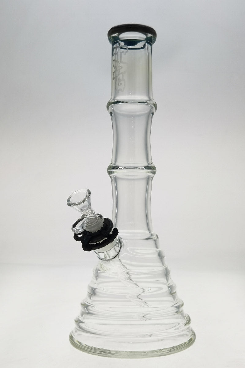 TAG - 15" Beaker Bamboo 50x7MM (4.50") 18/14MM Downstem - Discreet Smoker