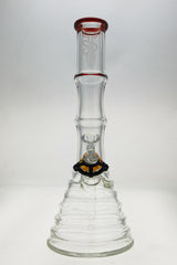TAG - 15" Beaker Bamboo 50x7MM (4.50") 18/14MM Downstem - Discreet Smoker