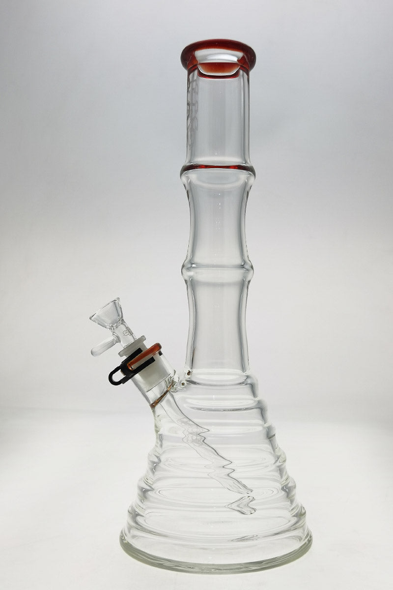 TAG - 15" Beaker Bamboo 50x7MM (4.50") 18/14MM Downstem - Discreet Smoker