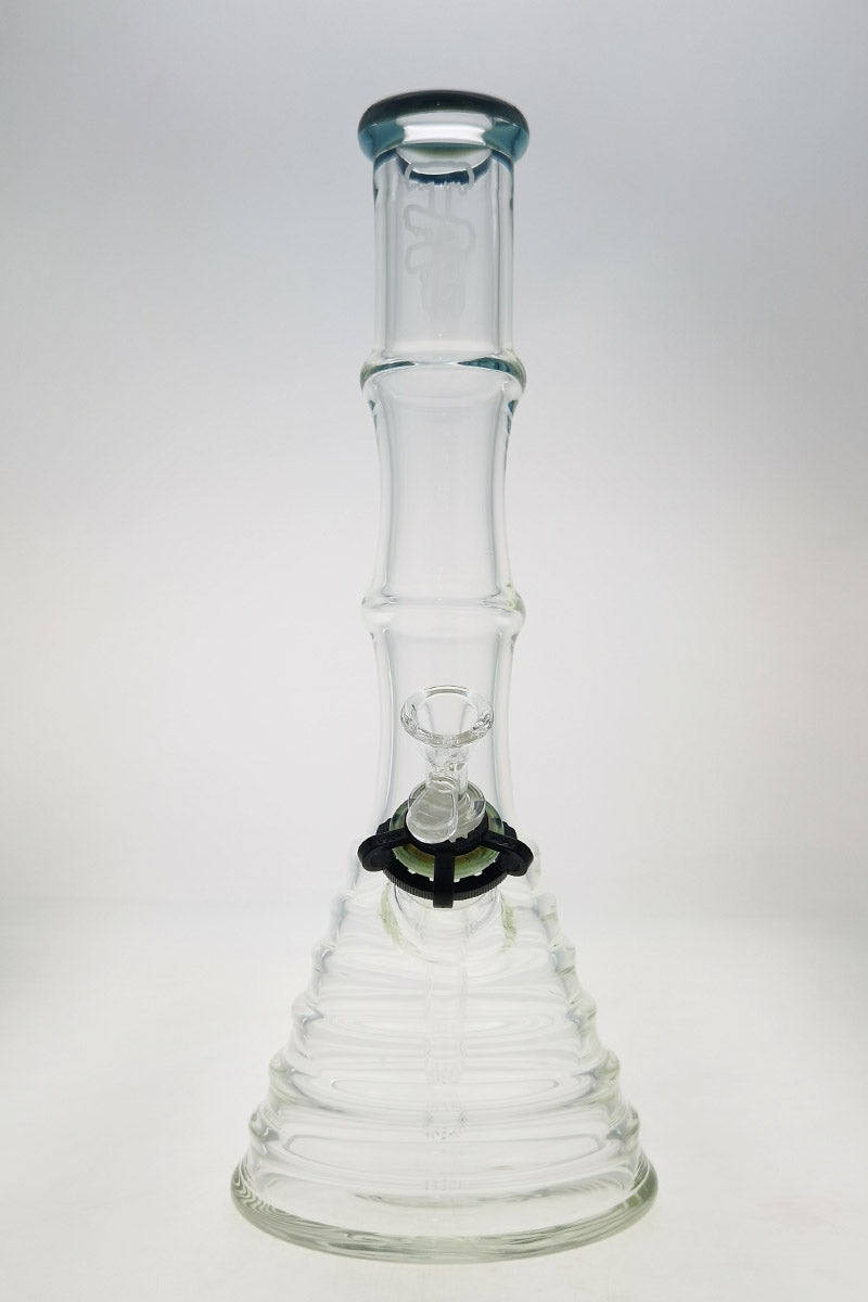 TAG - 15" Beaker Bamboo 50x7MM (4.50") 18/14MM Downstem - Discreet Smoker