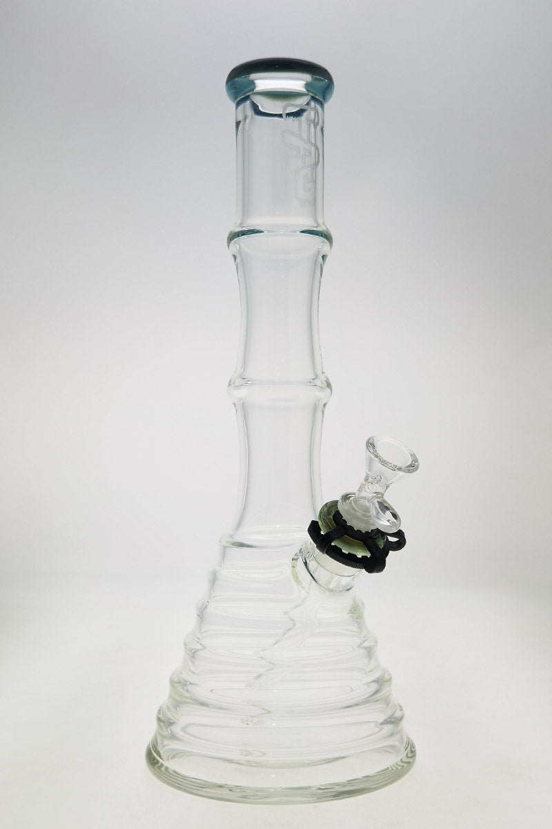 TAG - 15" Beaker Bamboo 50x7MM (4.50") 18/14MM Downstem - Discreet Smoker