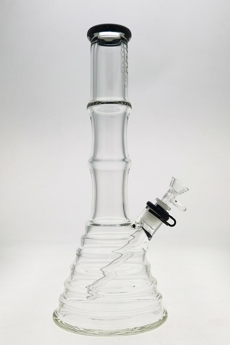 TAG - 15" Beaker Bamboo 50x7MM (4.50") 18/14MM Downstem - Discreet Smoker