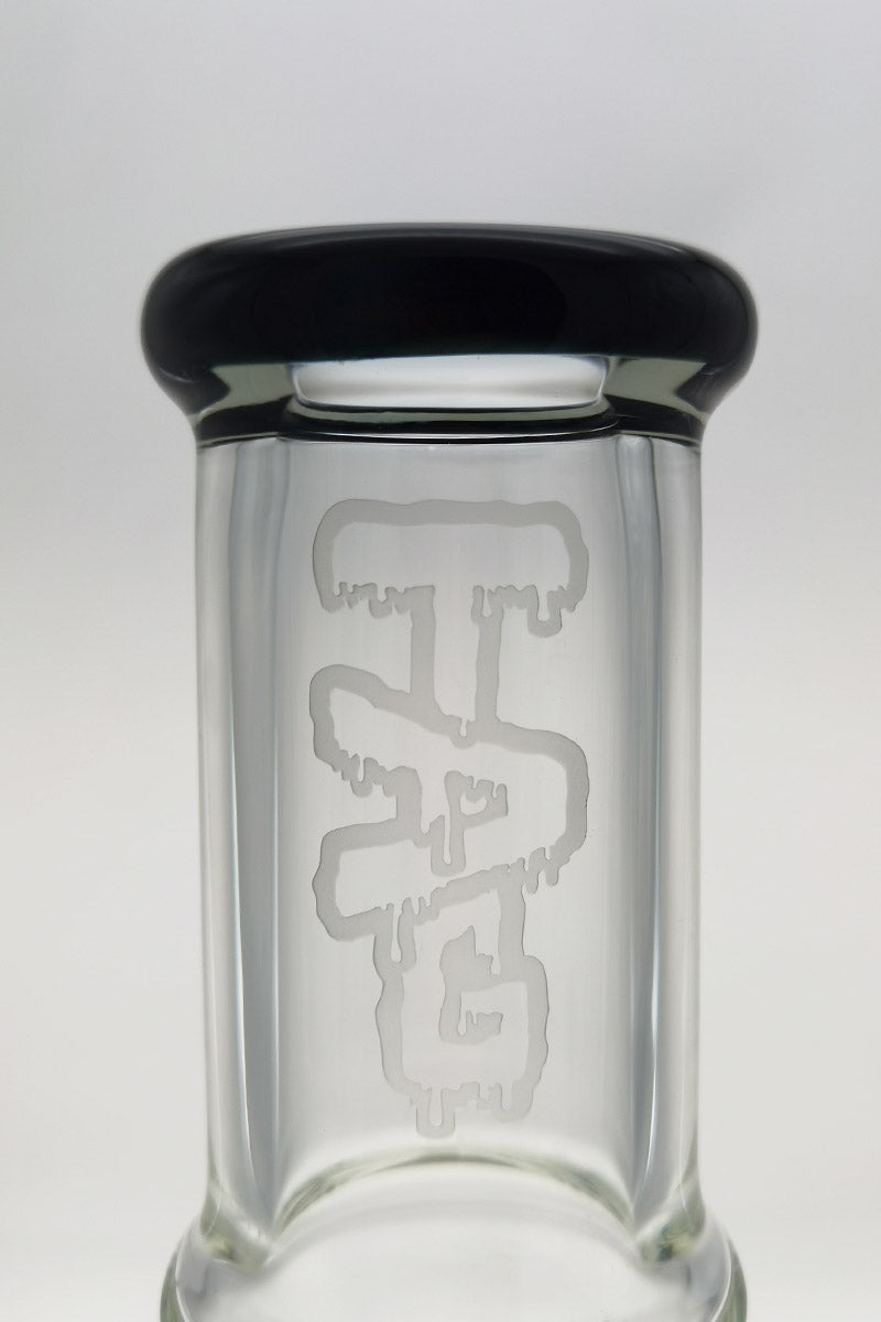 TAG - 15" Beaker Bamboo 50x7MM (4.50") 18/14MM Downstem - Discreet Smoker