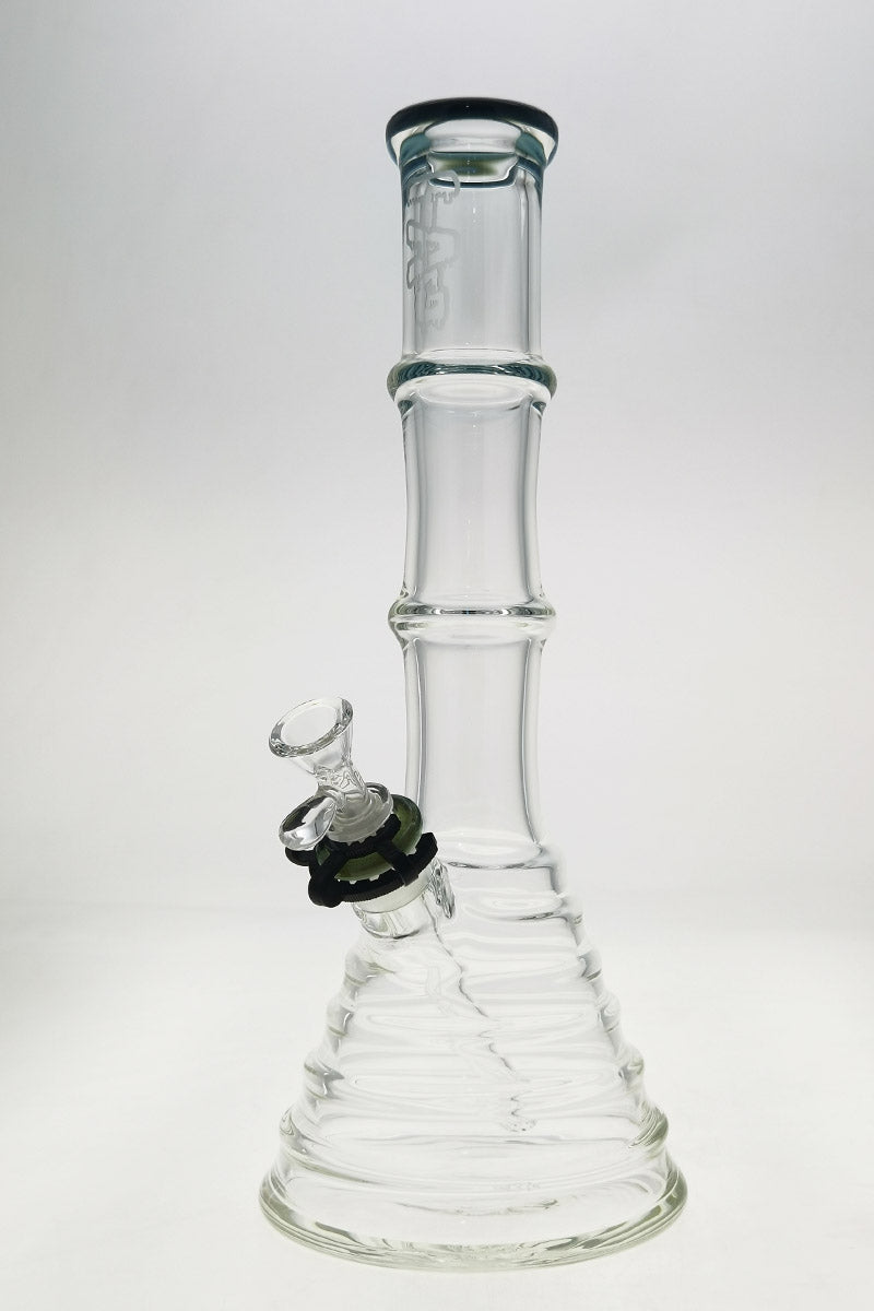 TAG - 15" Beaker Bamboo 50x7MM (4.50") 18/14MM Downstem - Discreet Smoker