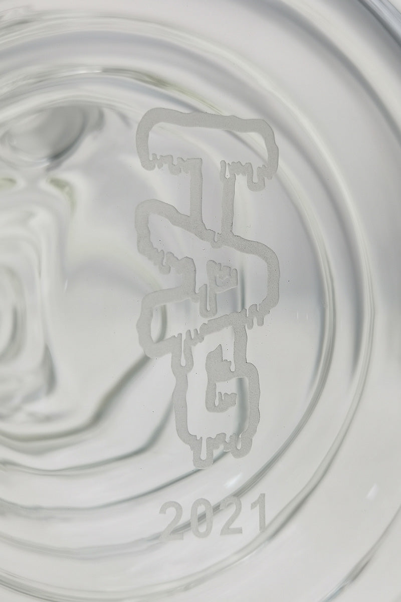 TAG - 15" Beaker Bamboo 50x7MM (4.50") 18/14MM Downstem - Discreet Smoker