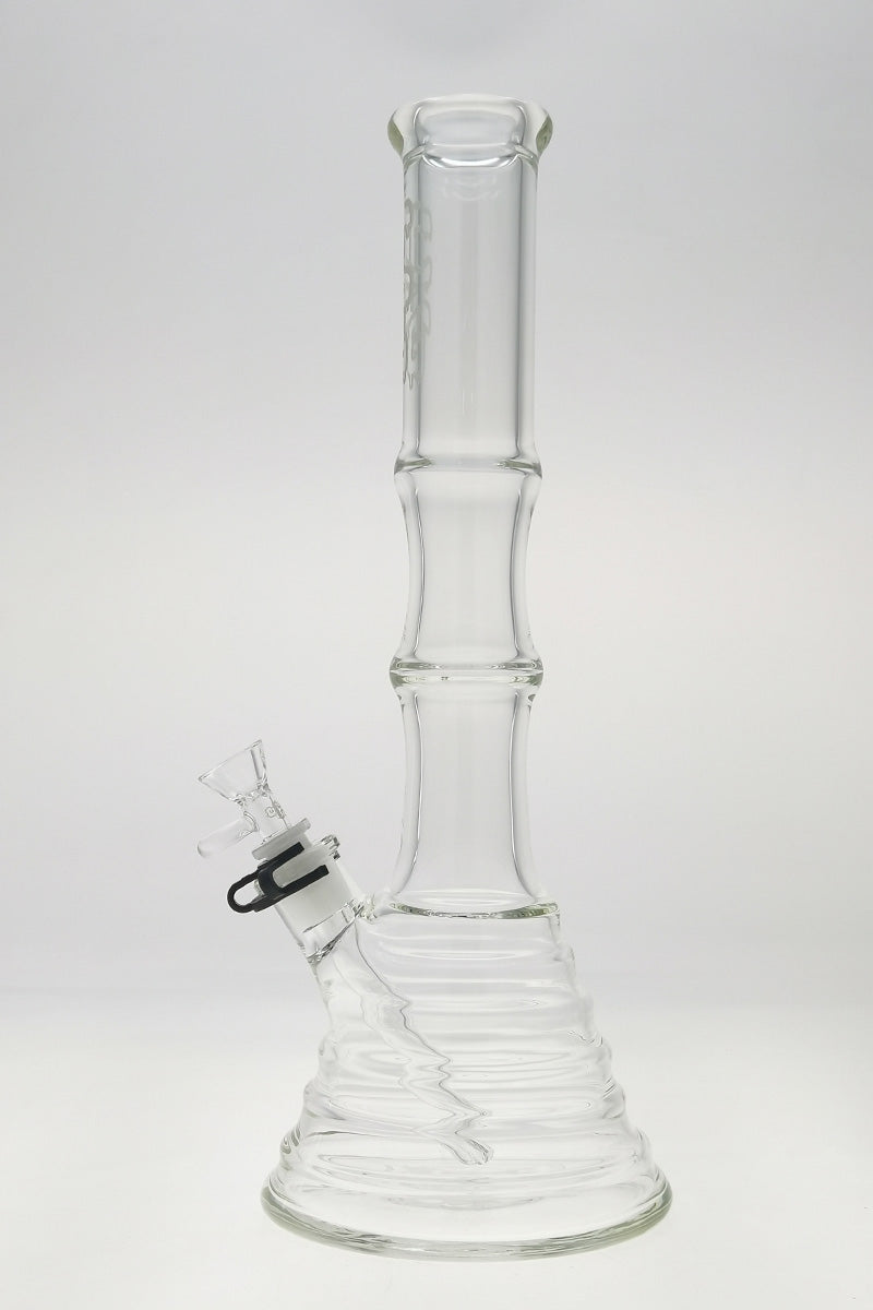 TAG - 15" Beaker Bamboo 50x7MM (4.50") 18/14MM Downstem - Discreet Smoker